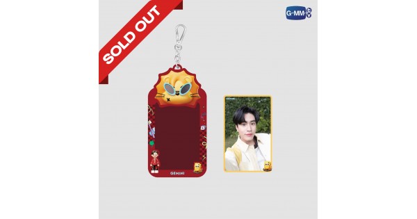 GEMINI CARD HOLDER WITH SELFIE EXCLUSIVE PHOTOCARD | GEMINI FOURTH MY TURN  CONCERT